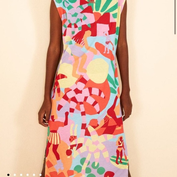 FARM Rio Multicolor Abstract Dress - Picture 3 of 11